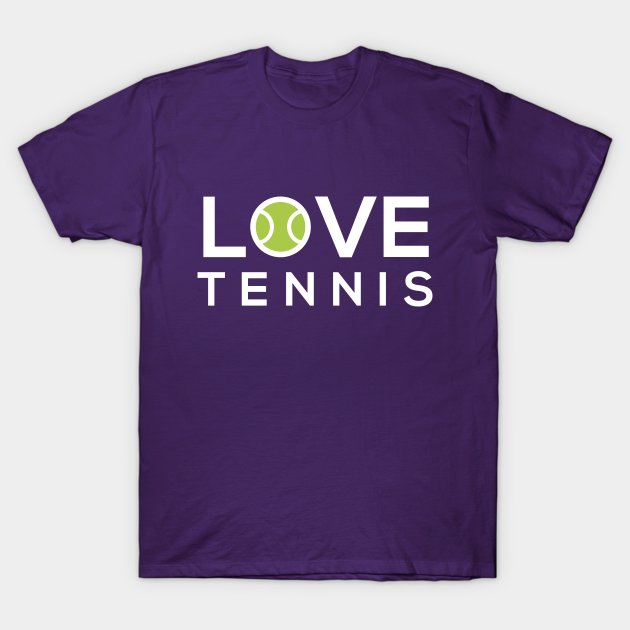 Love Tennis Tennis TShirt TeePublic
